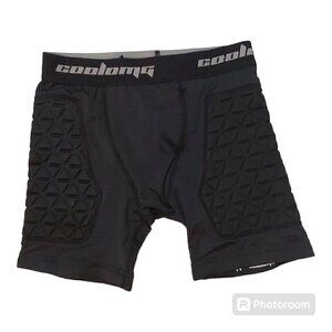 Boys Youth Padded Baseball Sliding Shorts with Cup Pocket C01_BE102 - Medium